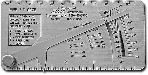 Pit Depth Gauging