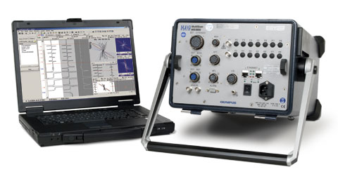 OLYMPUS MULTISCAN MS 5800 TUBE INSPECTION SYSTEM