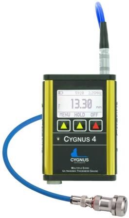 CYGNUS 4 MULTIPLE ECHO ULTRASONIC DIGITAL THICKNESS GAUGE